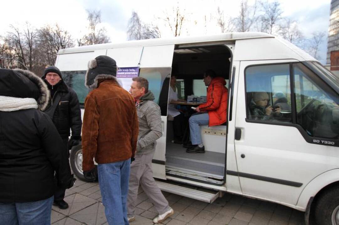 Klaipėdiečius kvietė nemokamai išsitirti dėl ŽIV 
