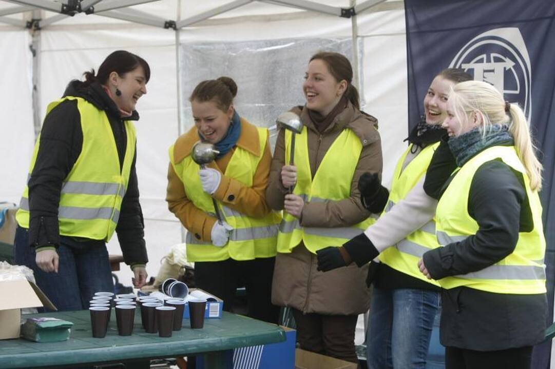 Klaipėdos Jūros parką švarino talkininkai