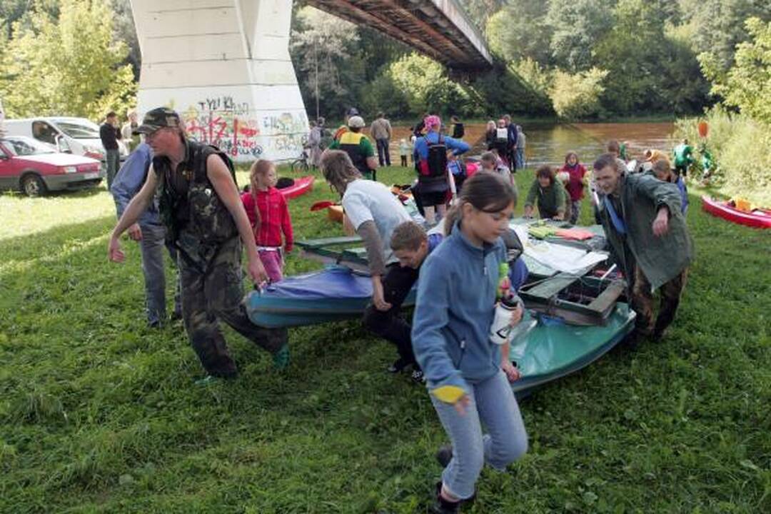 Sostinėje vyko dešimtoji Vilniaus regata