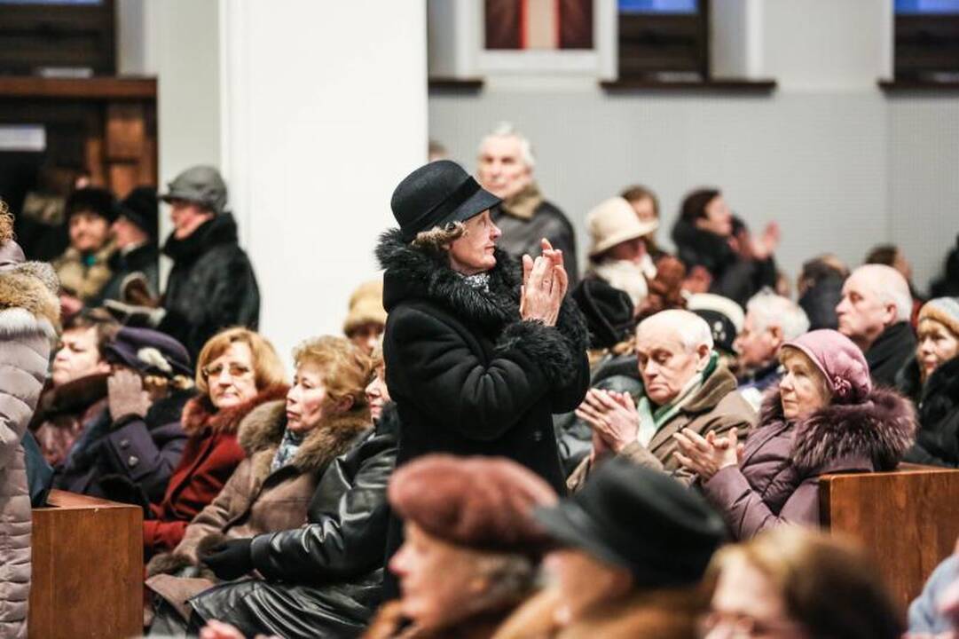 Kauno Kristaus prisikėlimo bažnyčioje skambėjo patriotinės dainos