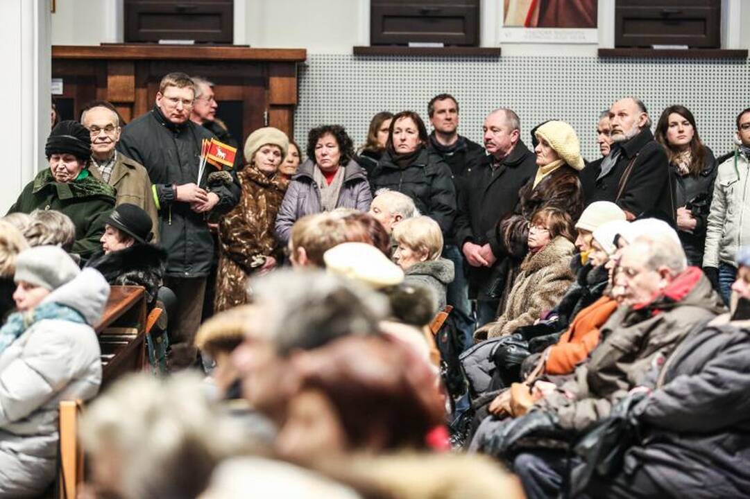 Kauno Kristaus prisikėlimo bažnyčioje skambėjo patriotinės dainos