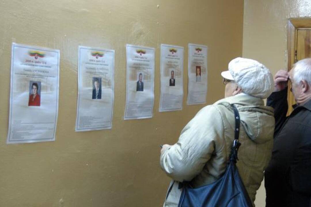 Balsavo daugiau nei 64 tūkst. klaipėdiečių (atnaujinta)