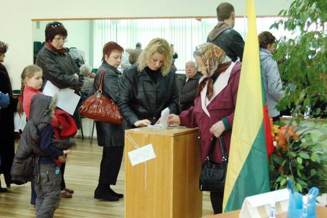 Balsavo daugiau nei 64 tūkst. klaipėdiečių (atnaujinta)