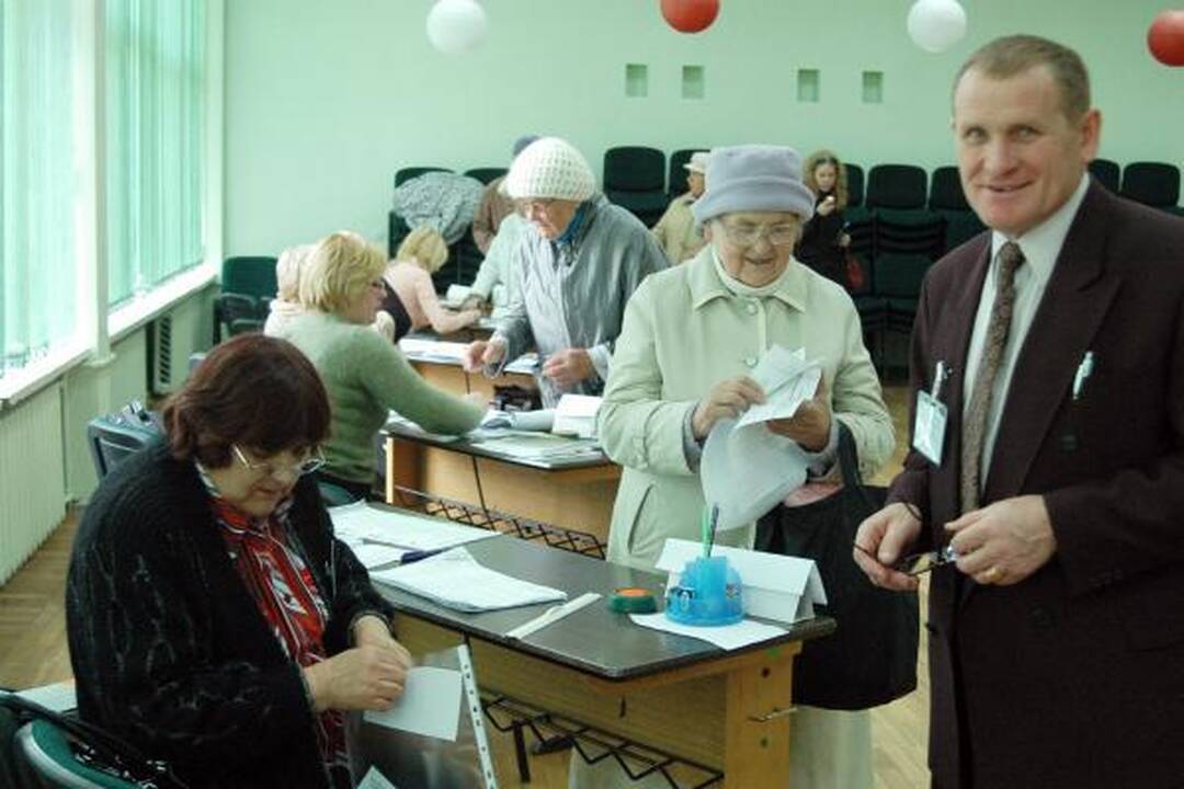 Balsavo daugiau nei 64 tūkst. klaipėdiečių (atnaujinta)