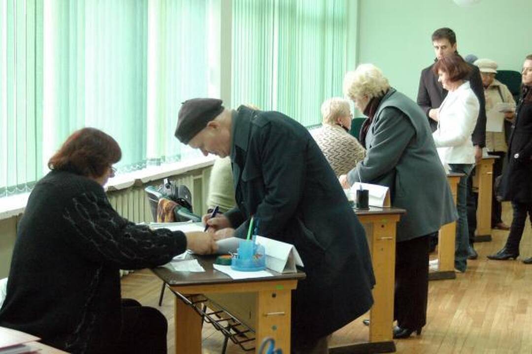 Balsavo daugiau nei 64 tūkst. klaipėdiečių (atnaujinta)