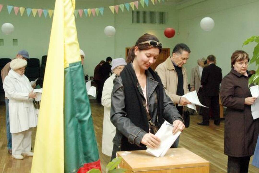 Balsavo daugiau nei 64 tūkst. klaipėdiečių (atnaujinta)