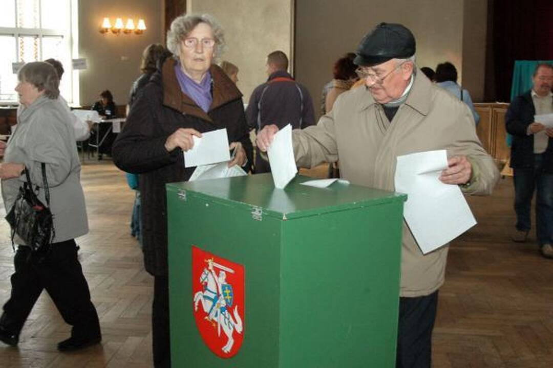 Balsavo daugiau nei 64 tūkst. klaipėdiečių (atnaujinta)