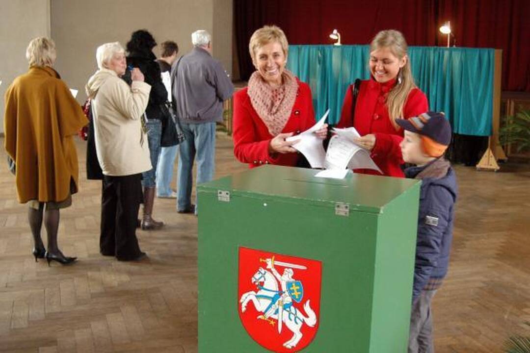 Balsavo daugiau nei 64 tūkst. klaipėdiečių (atnaujinta)