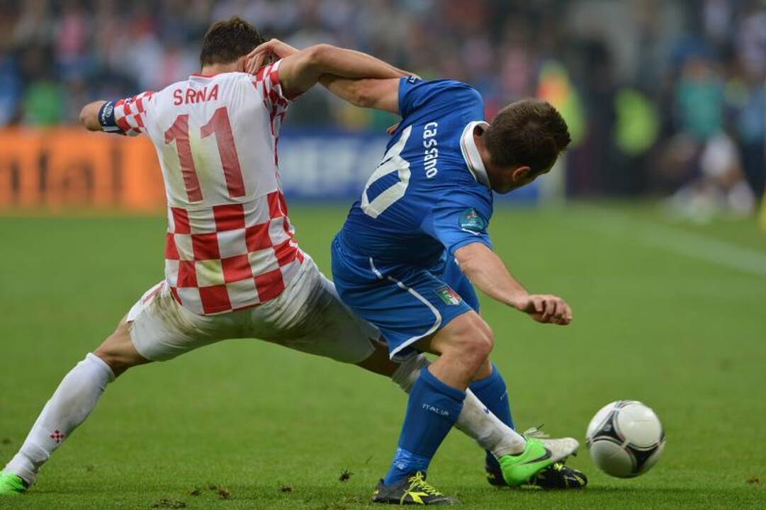 Kroatai atsilaikė prieš italus ir išsiveržė į priekį