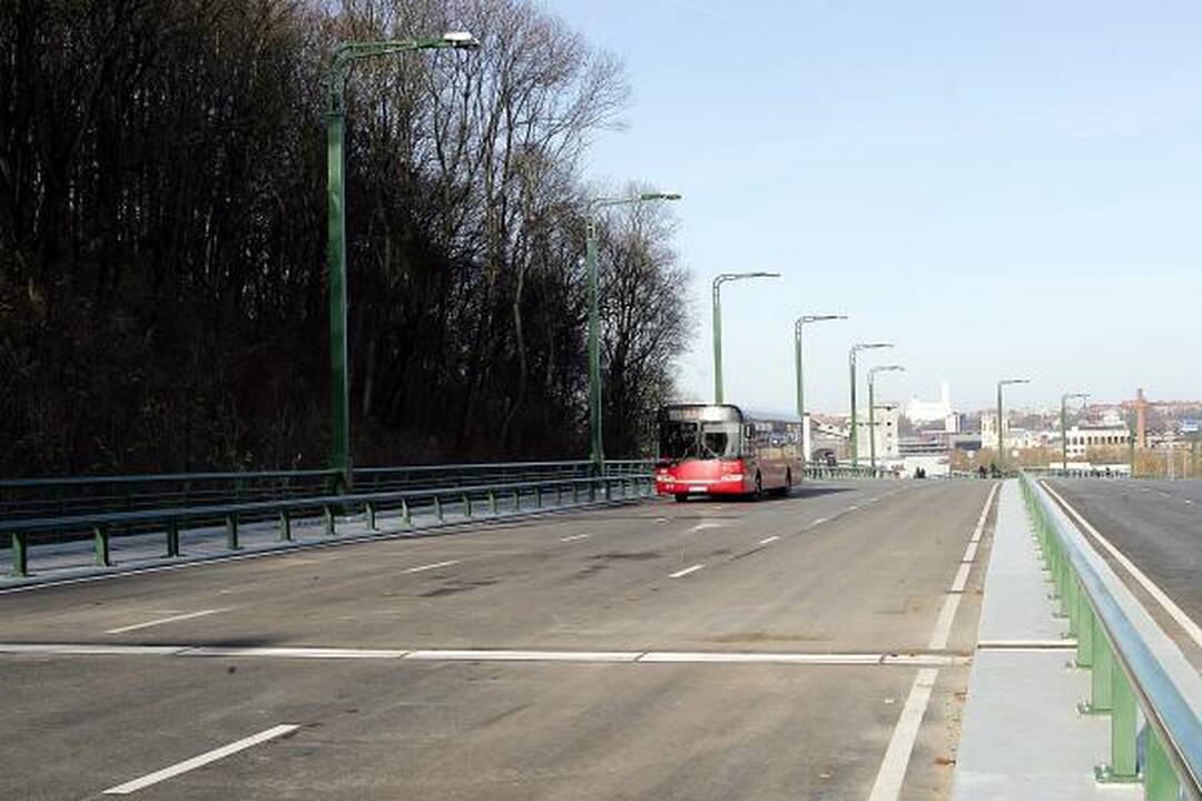 Atidarytas M.K.Čiurlionio tilto transporto mazgas (papildyta) 