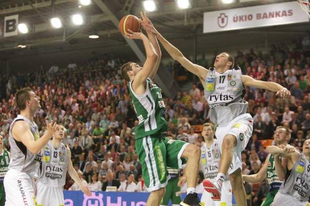 "Žalgiris" - "Lietuvos rytas": serija ir vėl prasidės iš naujo 