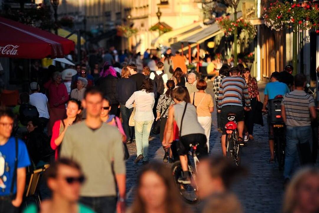 Kaune ketvirtadienio vakarą karaliavo balta spalva