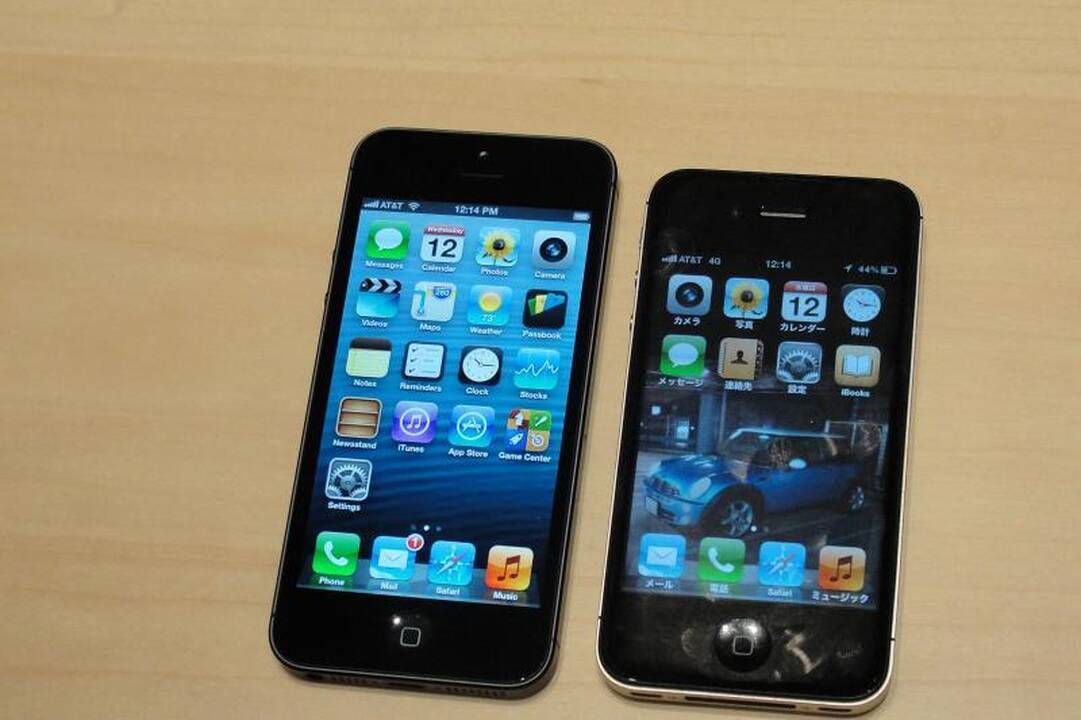 „Apple“ pristatė ilgai lauktą „iPhone 5“