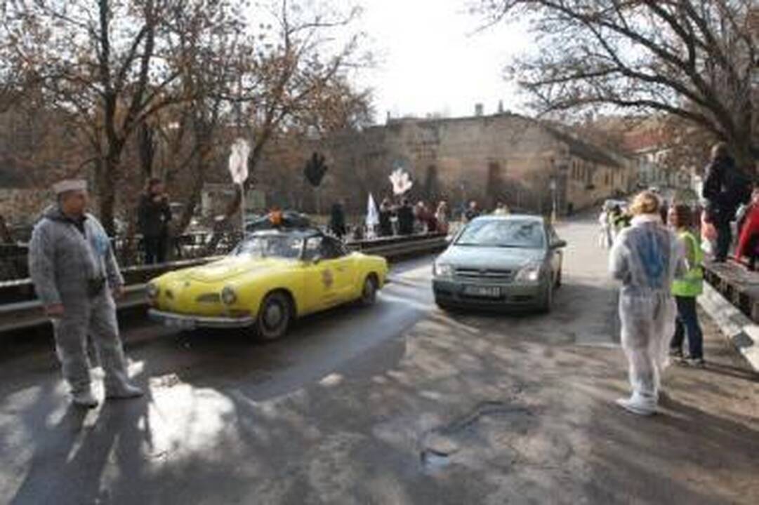 Ant plauko kybojusi šventė įvyko