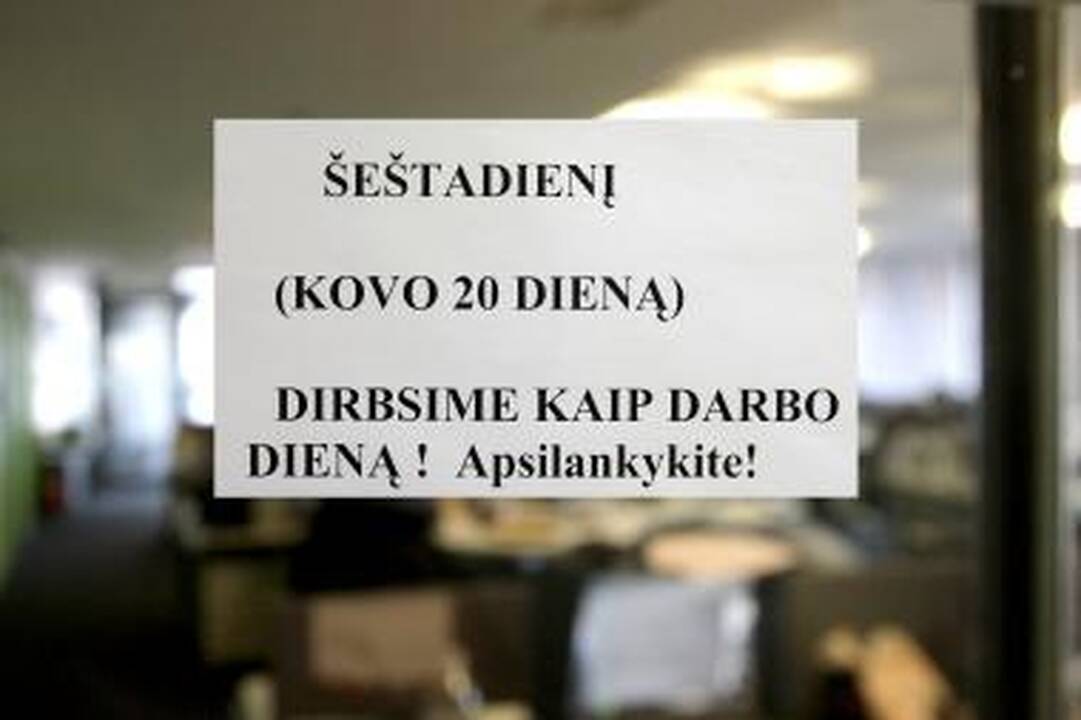 Darbo šeštadienio staigmenos: stovėjimas mokamas, elektra pigesnė