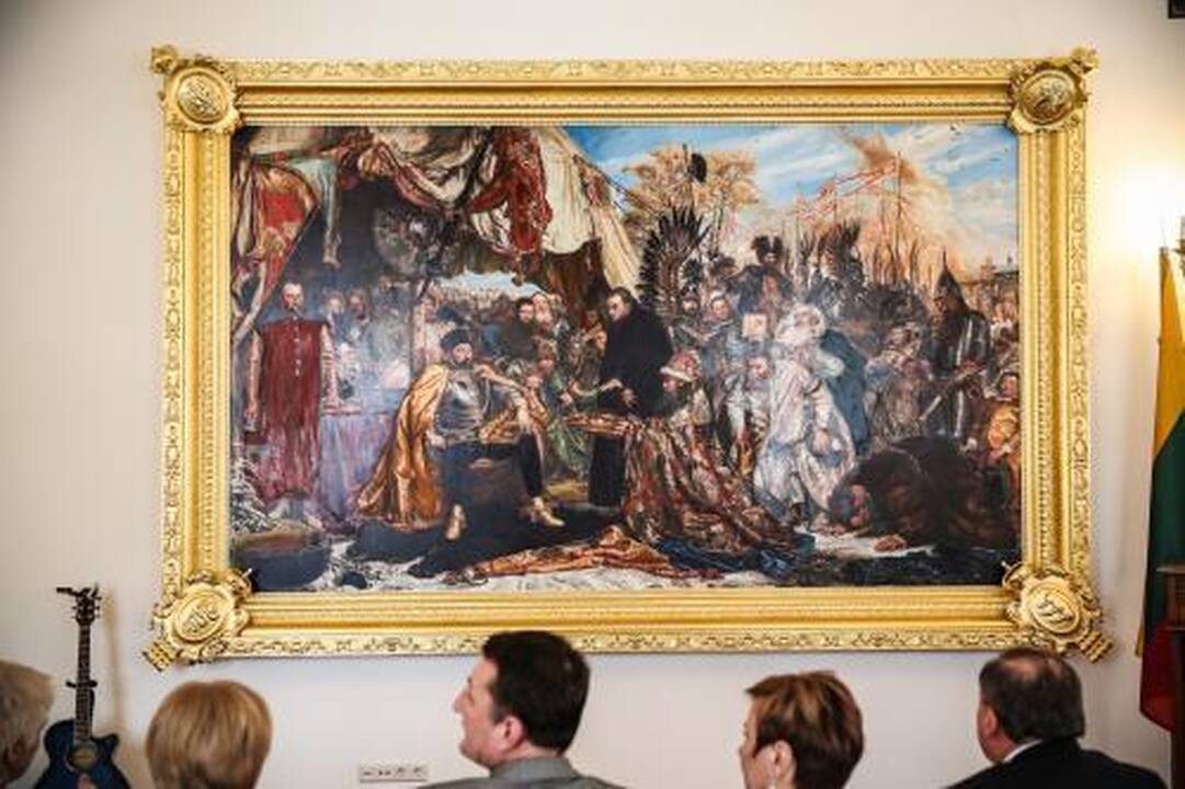 Raudondvario dvare – įspūdingo paveikslo pristatymas