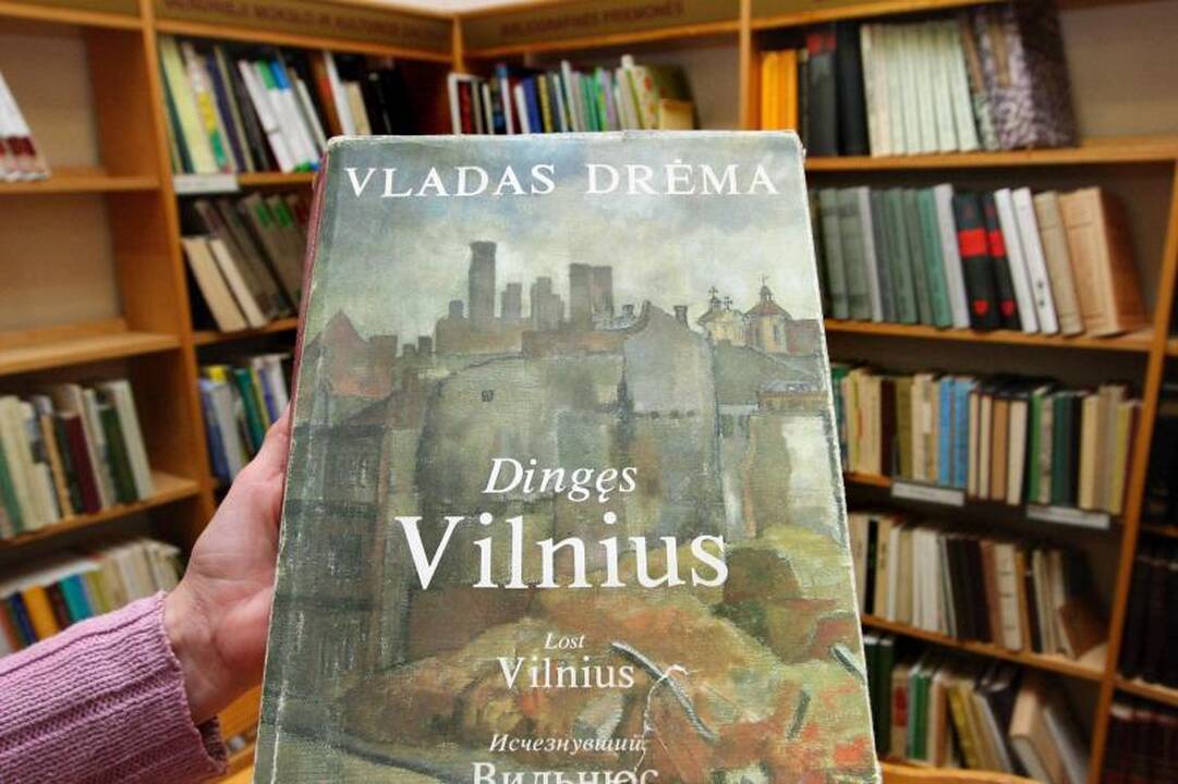 Itin reta knyga „Dingęs Vilnius“ bus išleista antrąkart