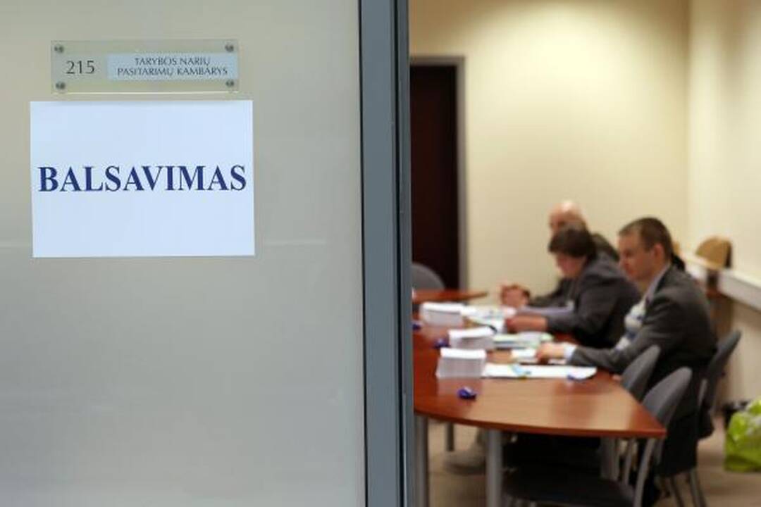 Rinkėjai iš anksto galės balsuoti savivaldybėse