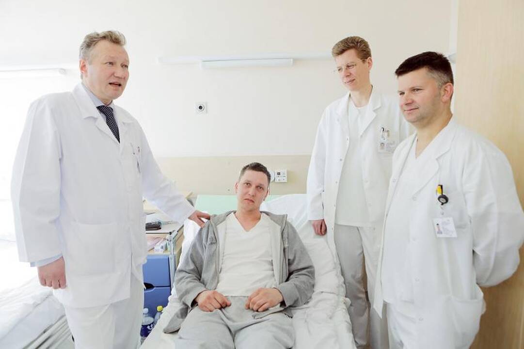 Pirmą kartą blužnis   pašalinta nauju būdu