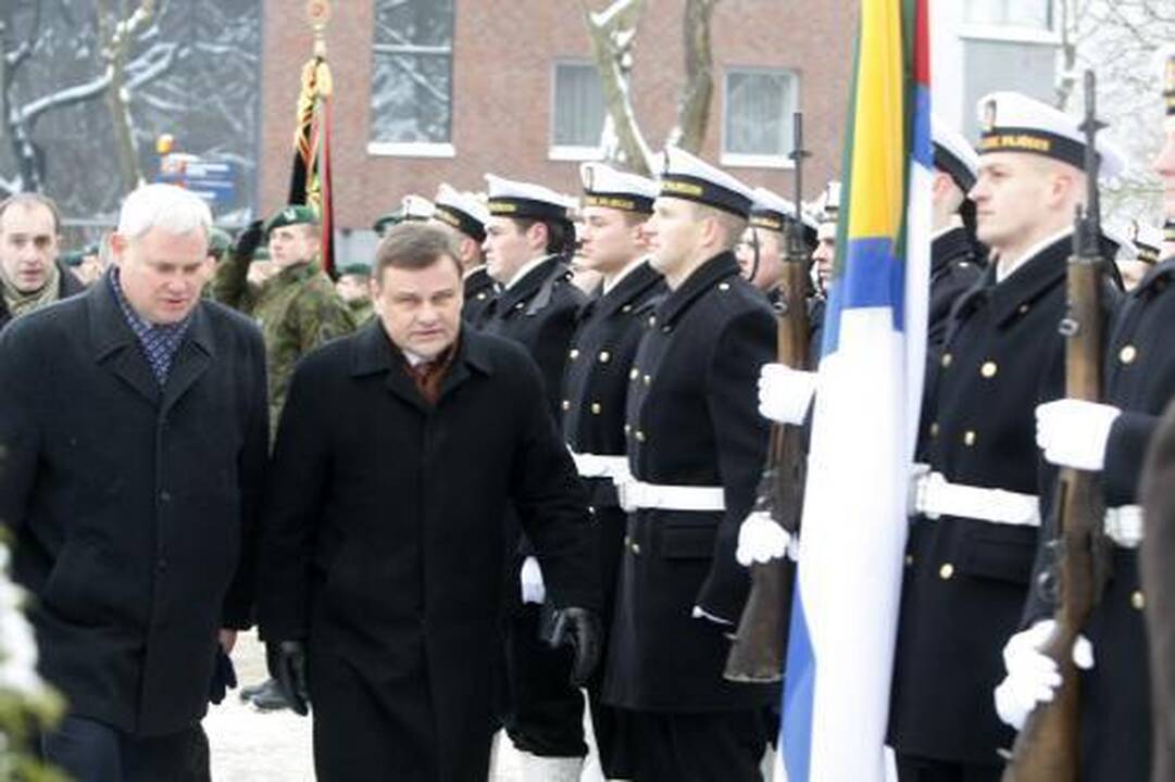 Klaipėdos atgavimą prilygino Lietuvos laisvei