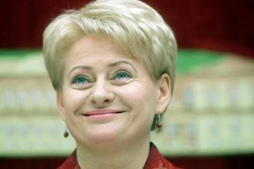 Komisarė Dalia Grybauskaitė ištarė "taip"