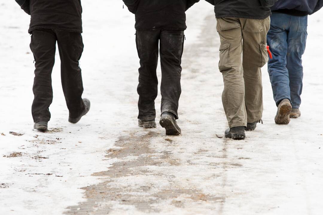 Slidūs Ramybės parko takeliai
