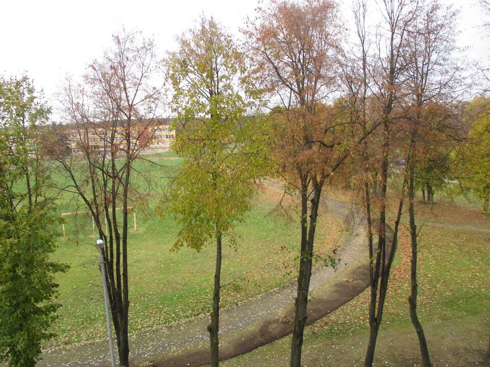 Tvarkomas apleistas stadiono bėgimo takas