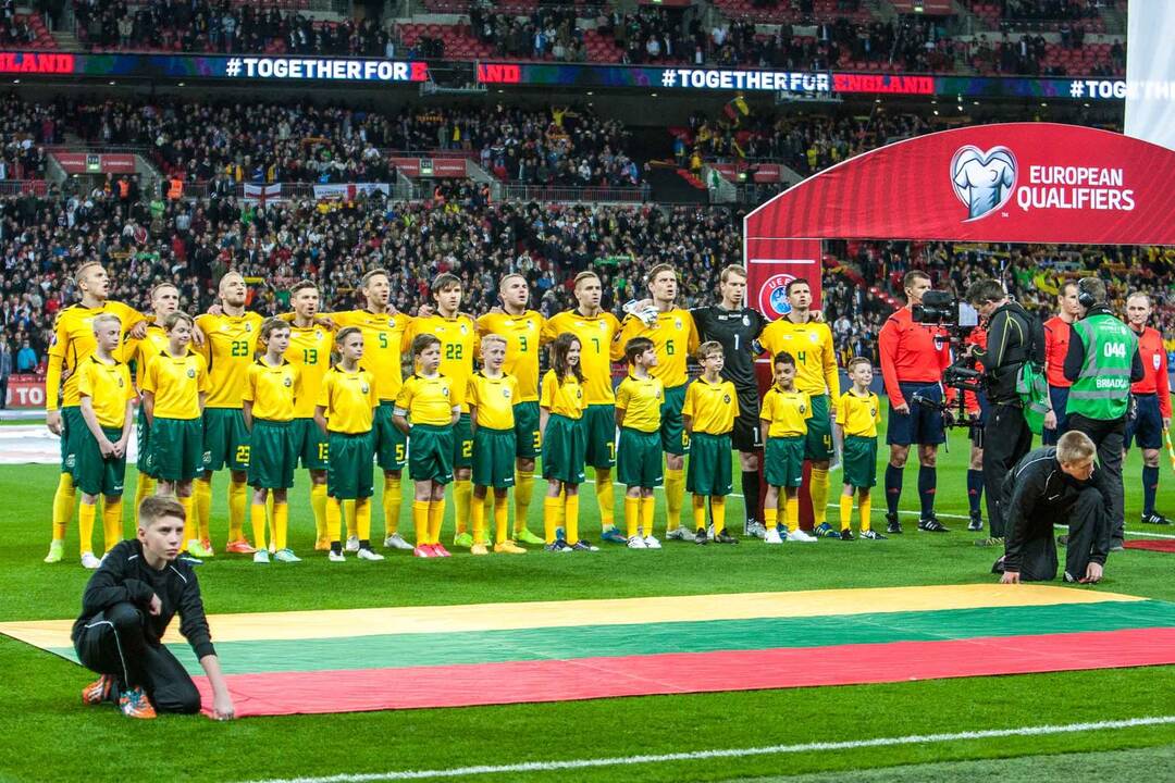 Lietuva - Anglija "Wembley" stadione