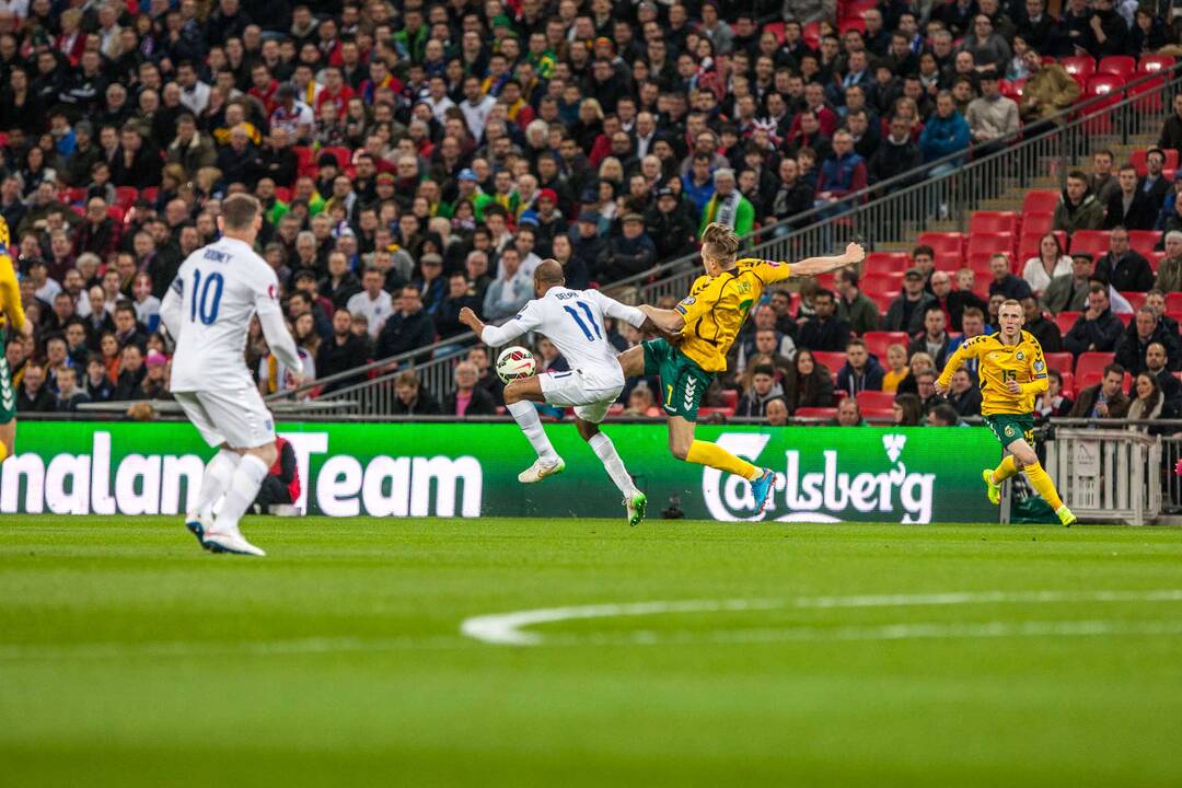 Lietuva - Anglija "Wembley" stadione