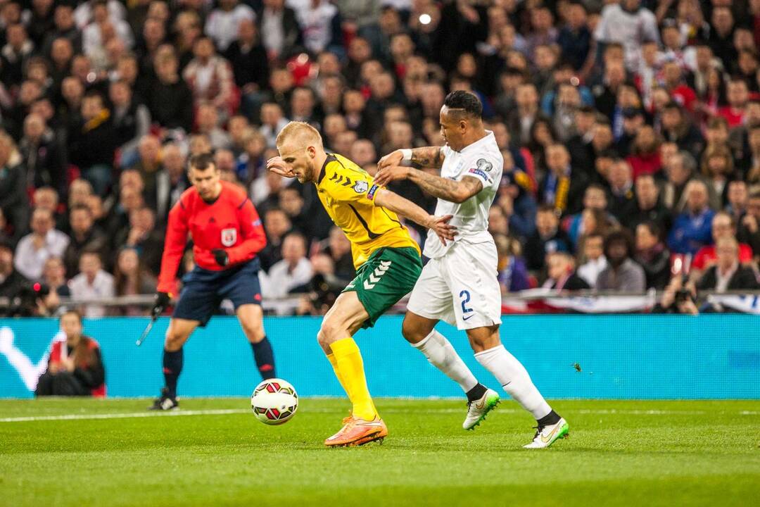 Lietuva - Anglija "Wembley" stadione