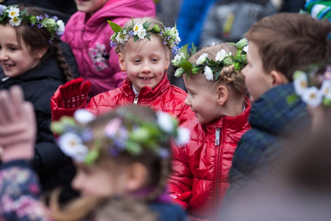 Tautiška giesmė ant Aleksoto kalno