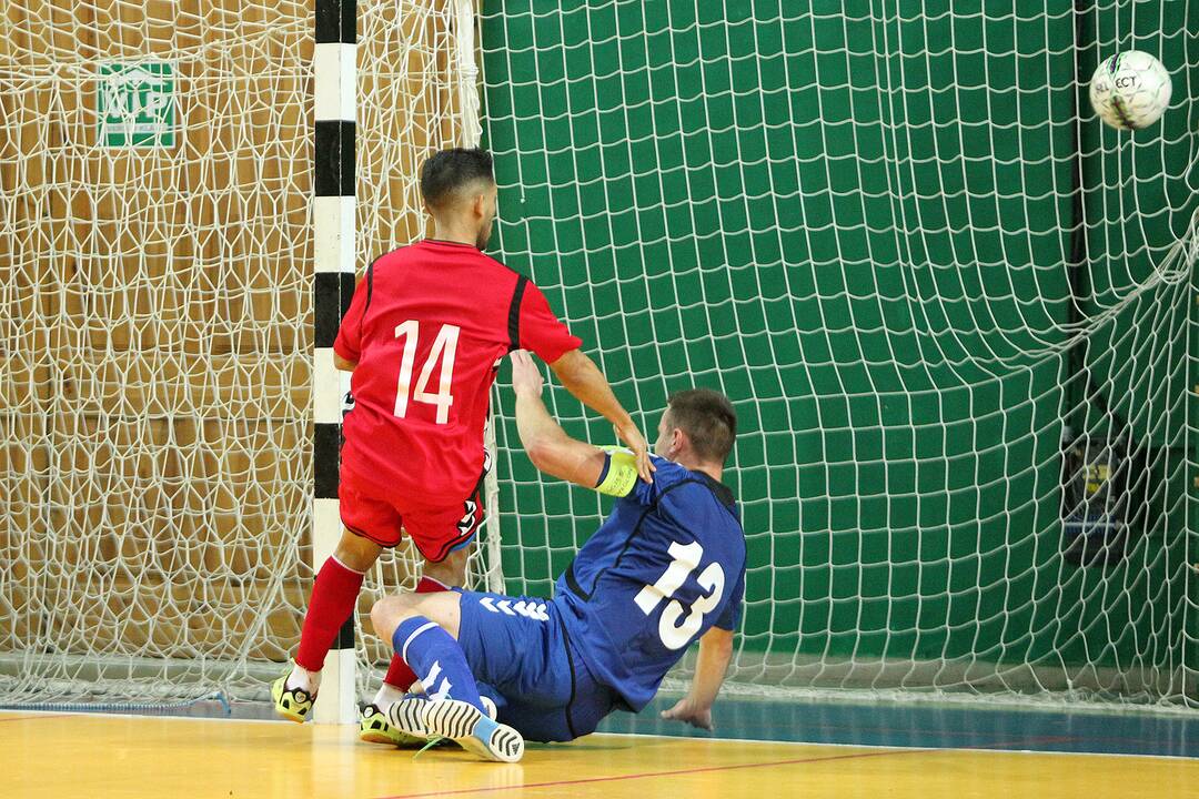 Salės futbolas: „Vytis“ – „Inkaras“ 2:1