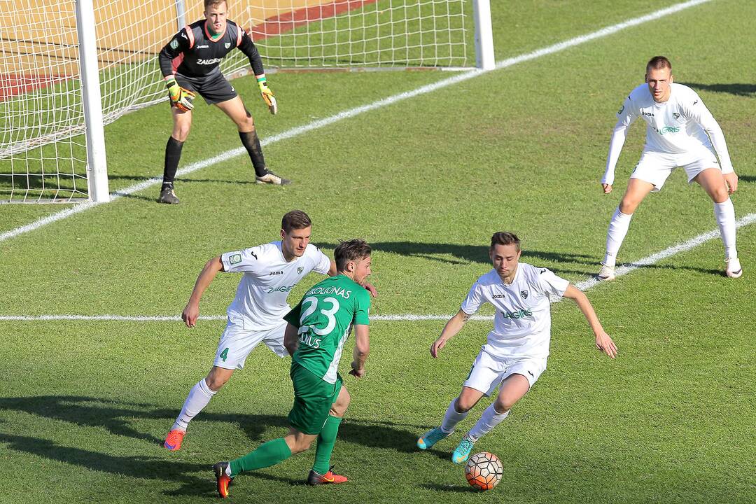 A lyga: „Kauno Žalgiris“ – Vilniaus „Žalgiris“ 0:2