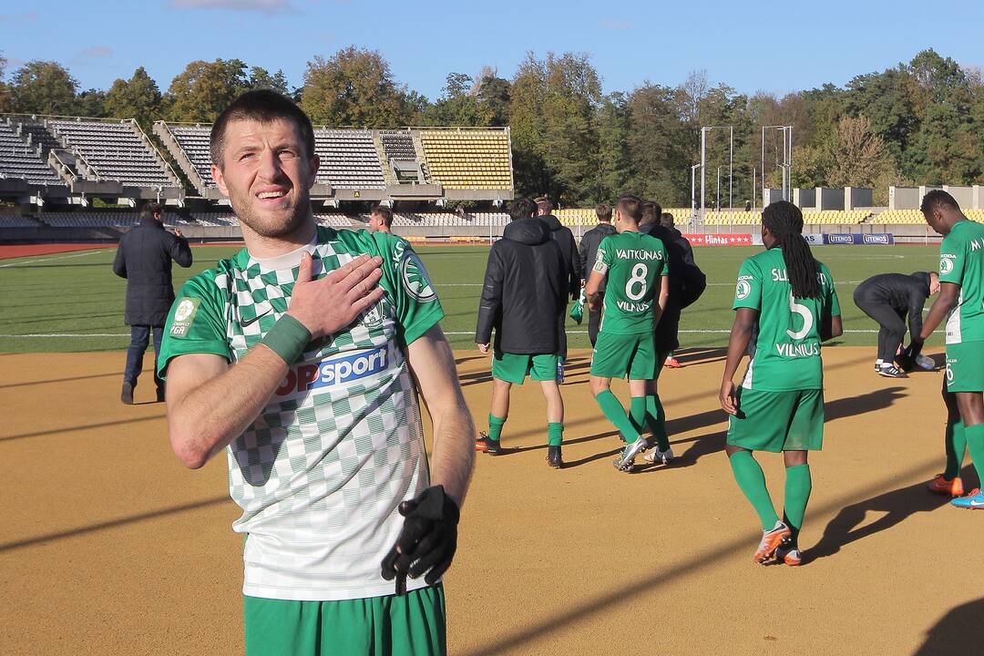 A lyga: „Kauno Žalgiris“ – Vilniaus „Žalgiris“ 0:2