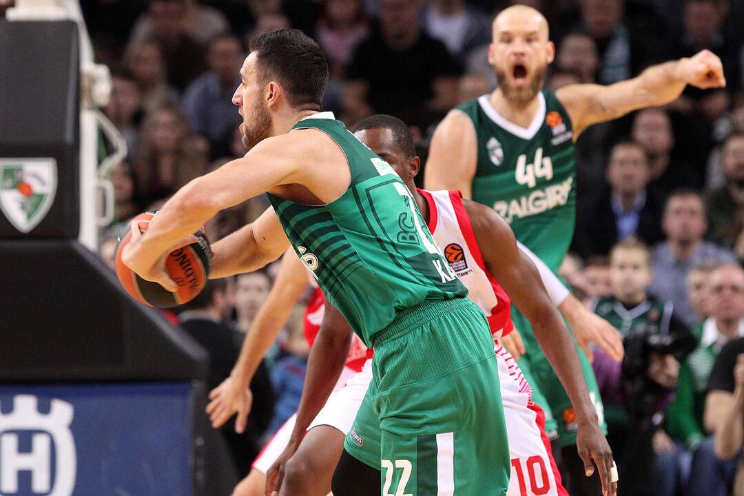 Eurolyga: „Žalgiris“ – „Baskonia“ 77:97