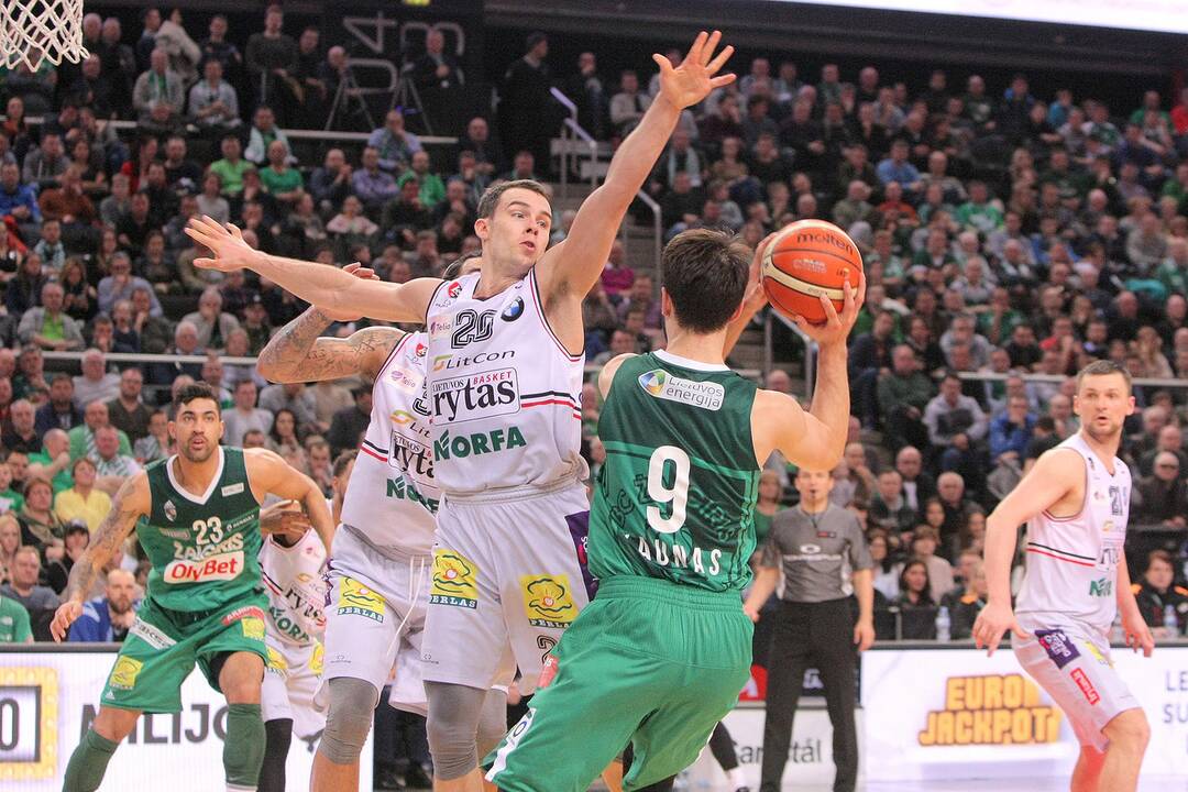 LKL: „Žalgiris“ – „Lietuvos rytas“ 90:60