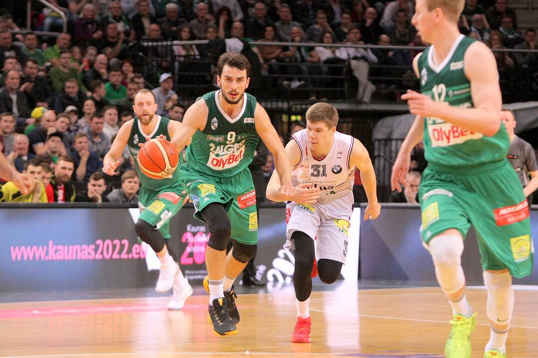 LKL: „Žalgiris“ – „Lietuvos rytas“ 90:60