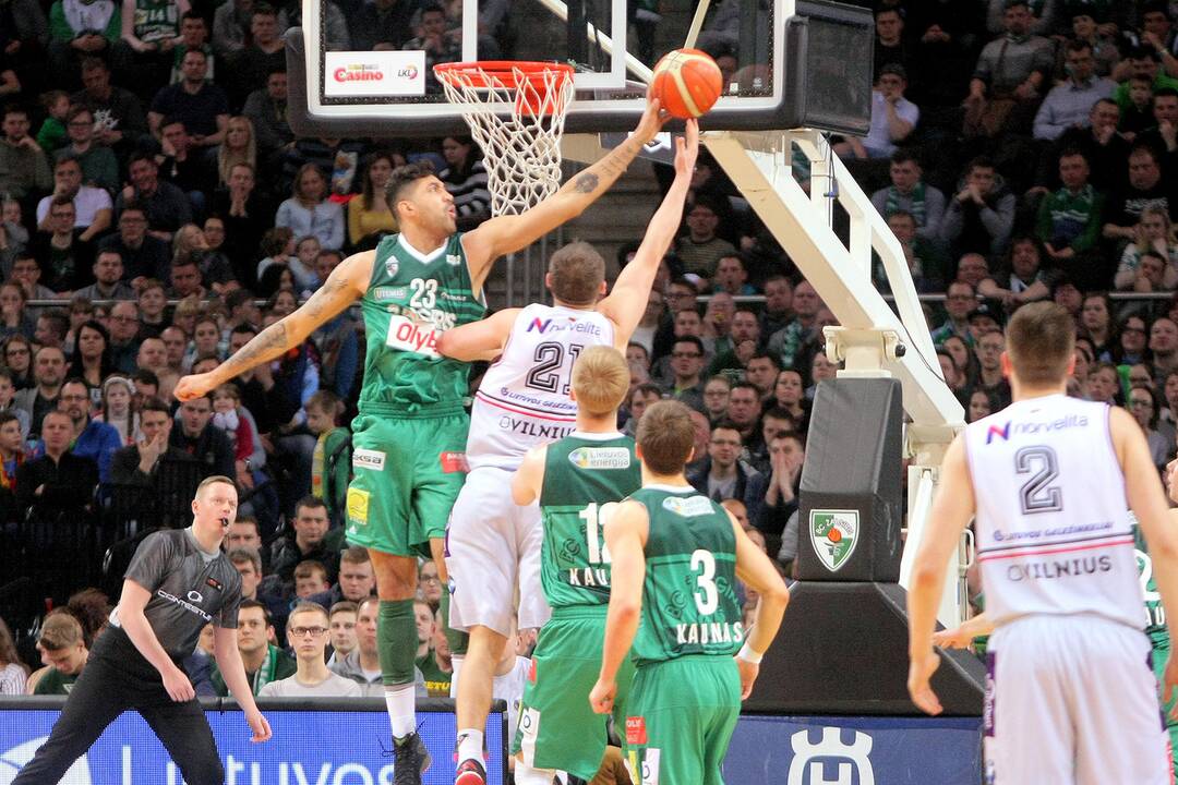 LKL: „Žalgiris“ – „Lietuvos rytas“ 90:60