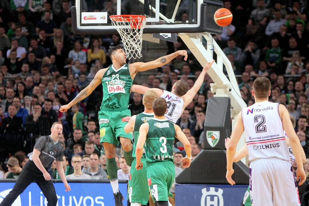 LKL: „Žalgiris“ – „Lietuvos rytas“ 90:60