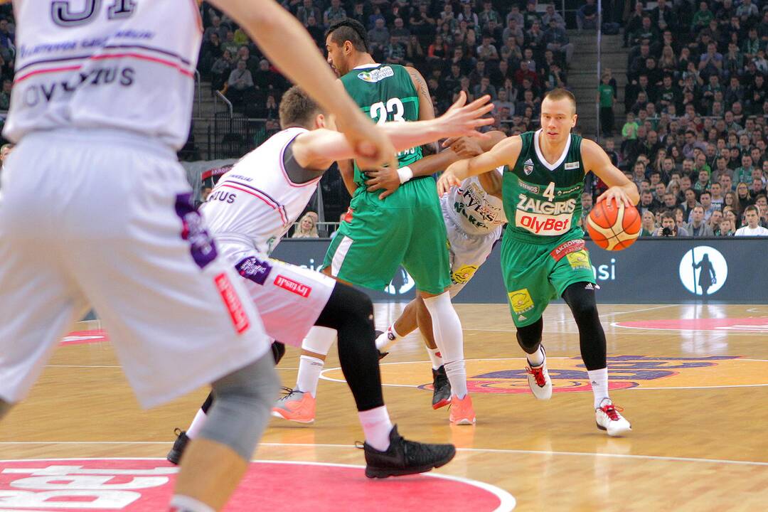 LKL: „Žalgiris“ – „Lietuvos rytas“ 84:68