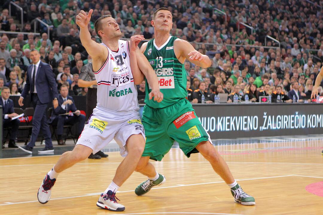 LKL: „Žalgiris“ – „Lietuvos rytas“ 84:68