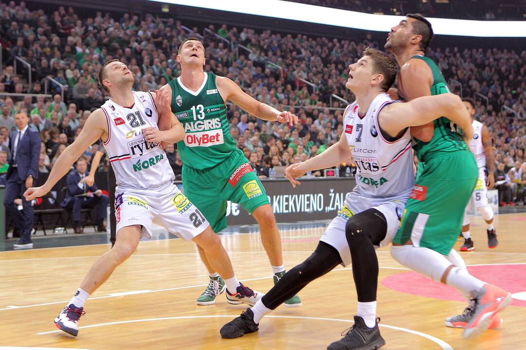 LKL: „Žalgiris“ – „Lietuvos rytas“ 84:68