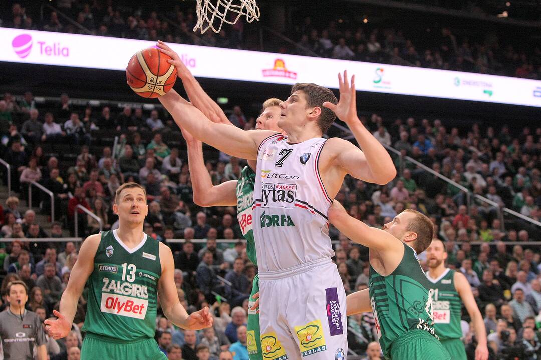 LKL: „Žalgiris“ – „Lietuvos rytas“ 90:60
