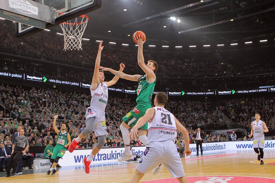 LKL: „Žalgiris“ – „Lietuvos rytas“ 84:68