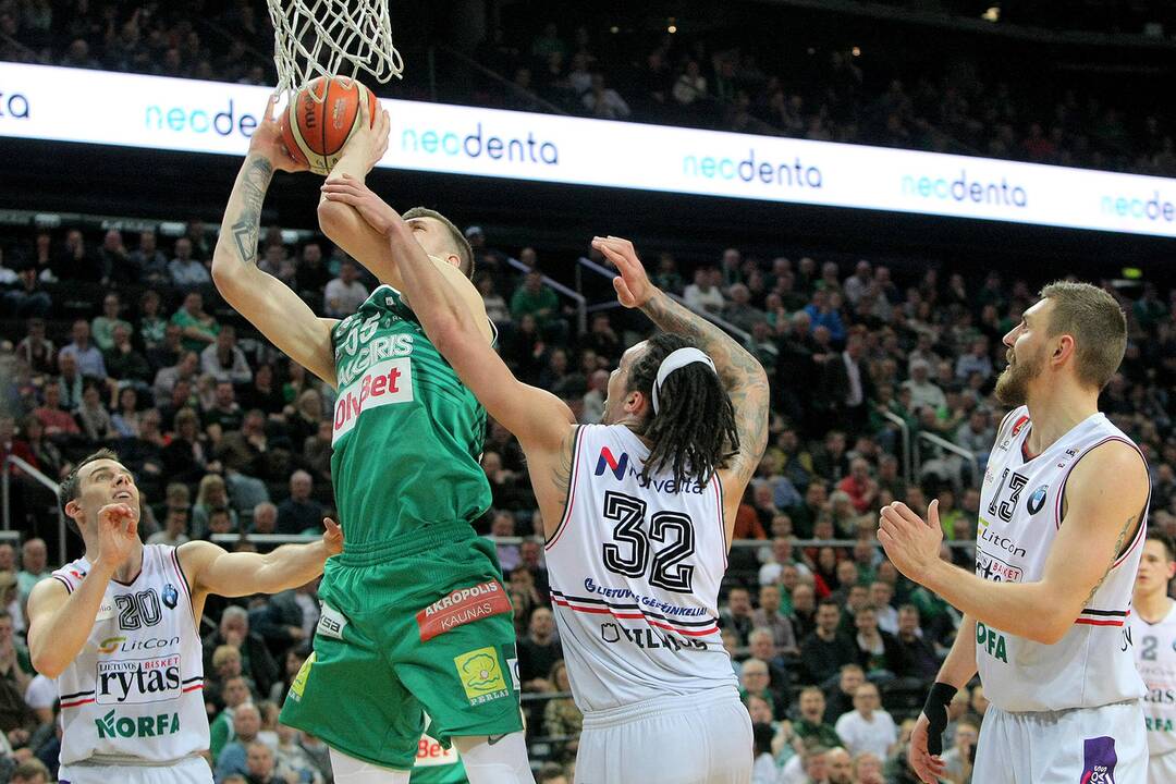 LKL: „Žalgiris“ – „Lietuvos rytas“ 90:60