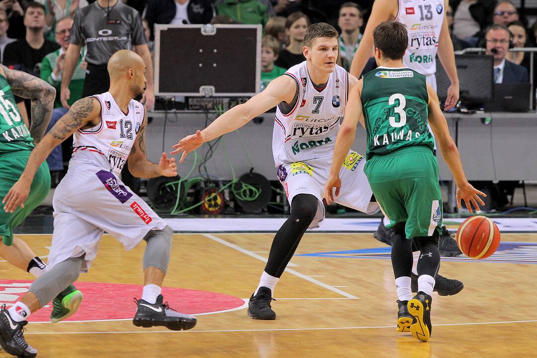 LKL: „Žalgiris“ – „Lietuvos rytas“ 84:68