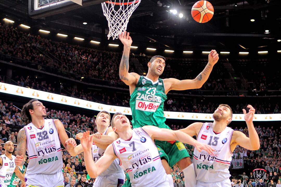 LKL: „Žalgiris“ – „Lietuvos rytas“ 84:68