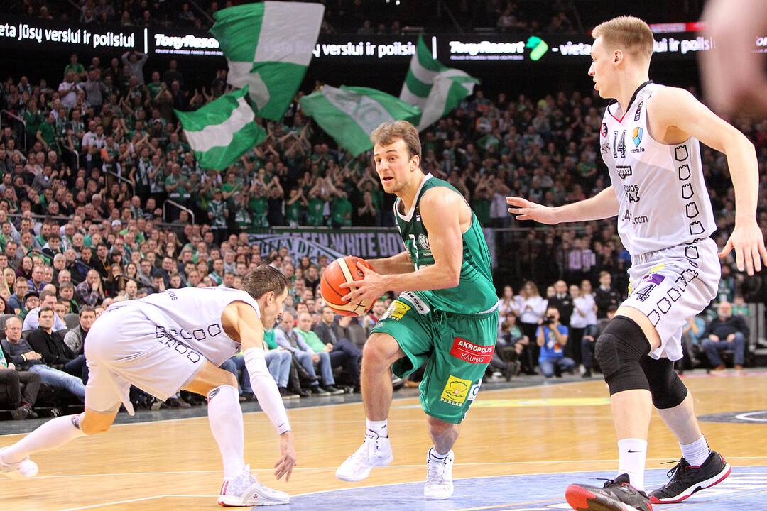 LKL: „Žalgiris“ – „Lietuvos rytas“ 63:65