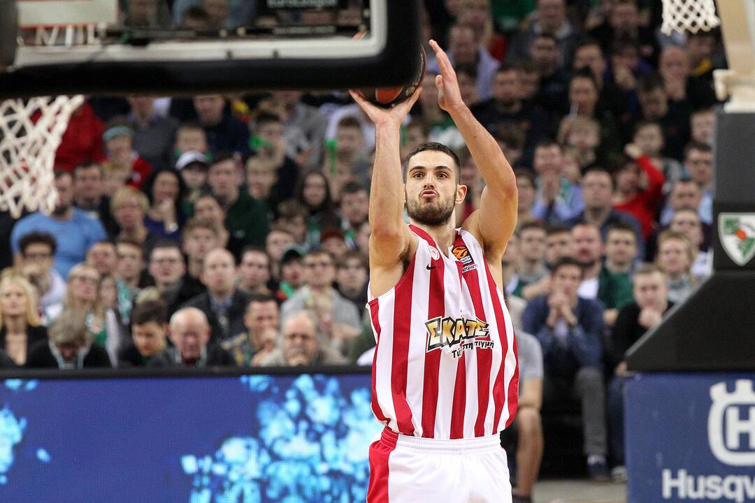 Eurolyga: „Žalgiris“ – „Olympiakos“ 74:68
