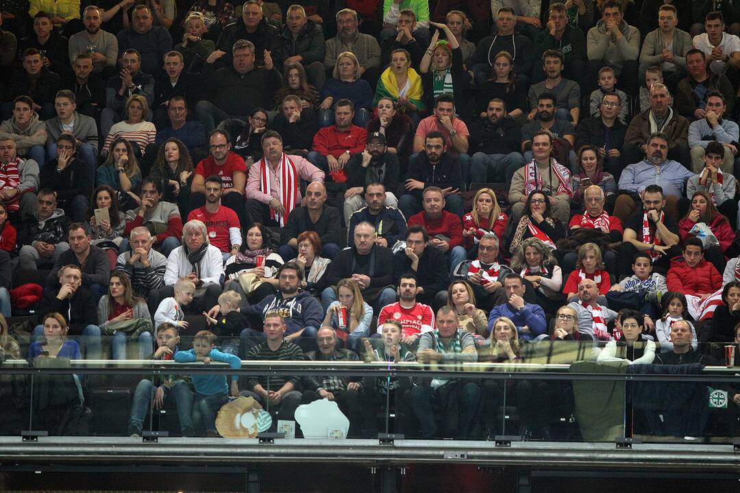 Eurolyga: „Žalgiris“ – „Olympiakos“ 74:68